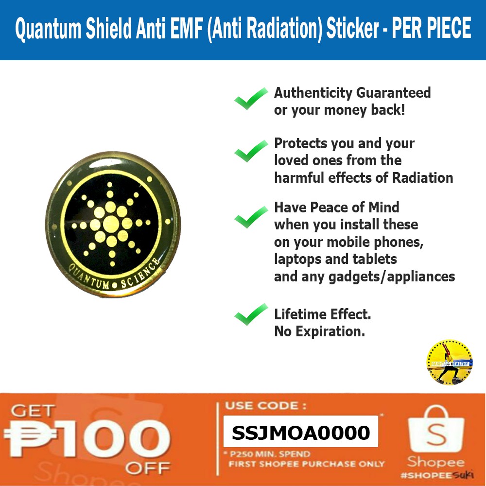 new quantum shield sticker anti radiation