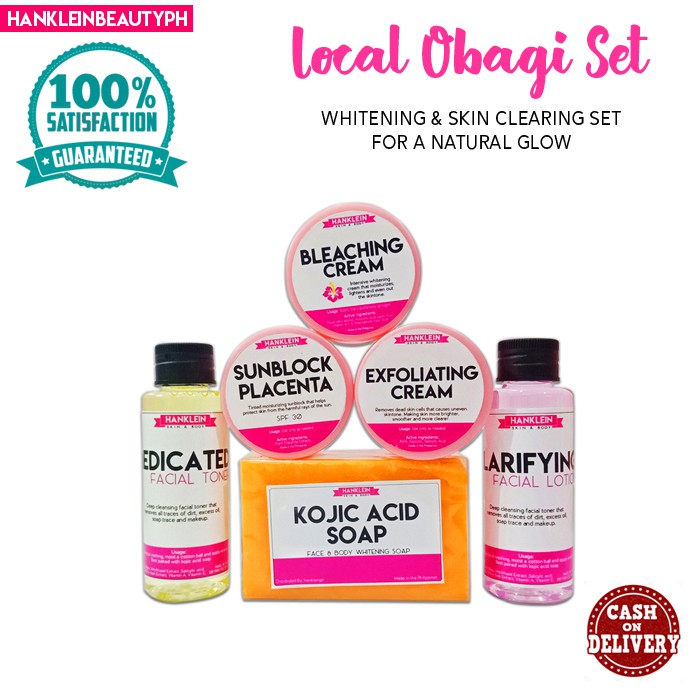 LOCAL OBAGI Facial Set Shopee Philippines