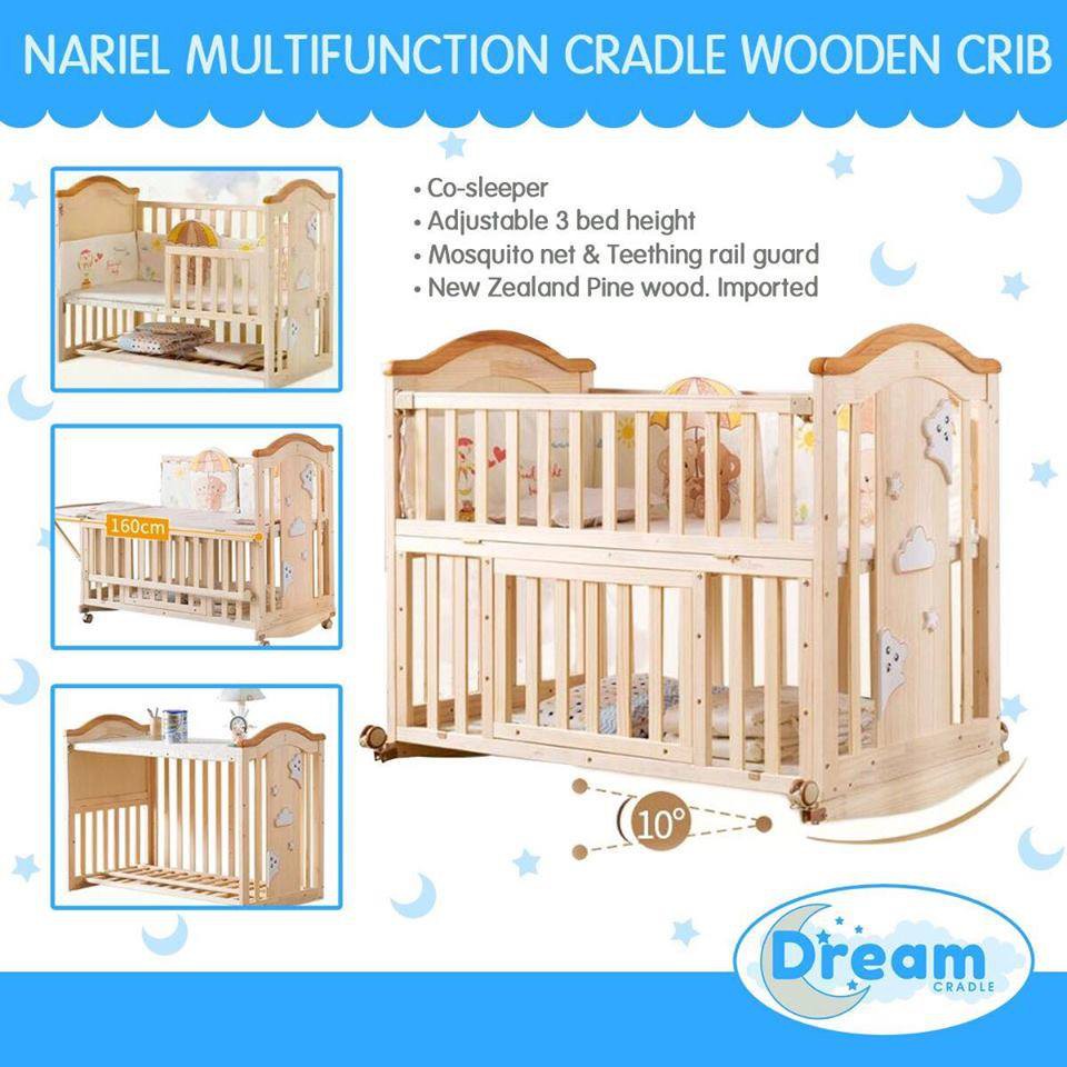 Multi purpose sale crib