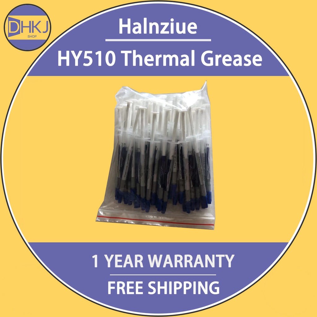 Halnziue HY510 50PCS CPU graphics card thermal grease thermal grease