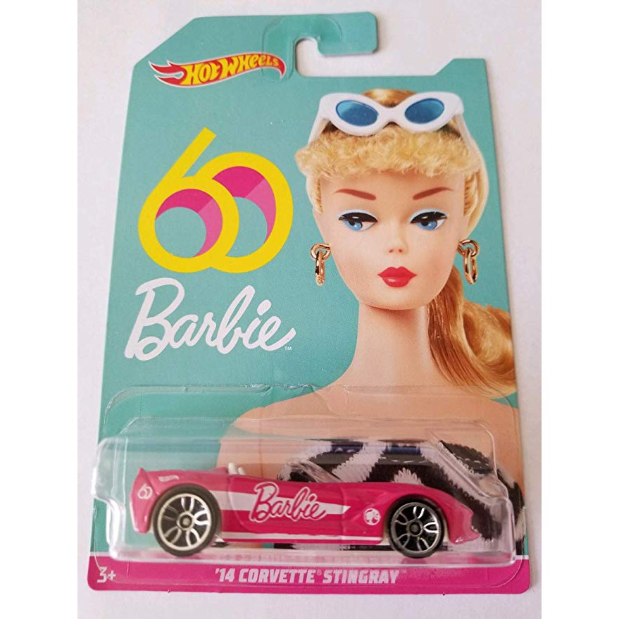 Barbie 60th hot sale anniversary hot wheels