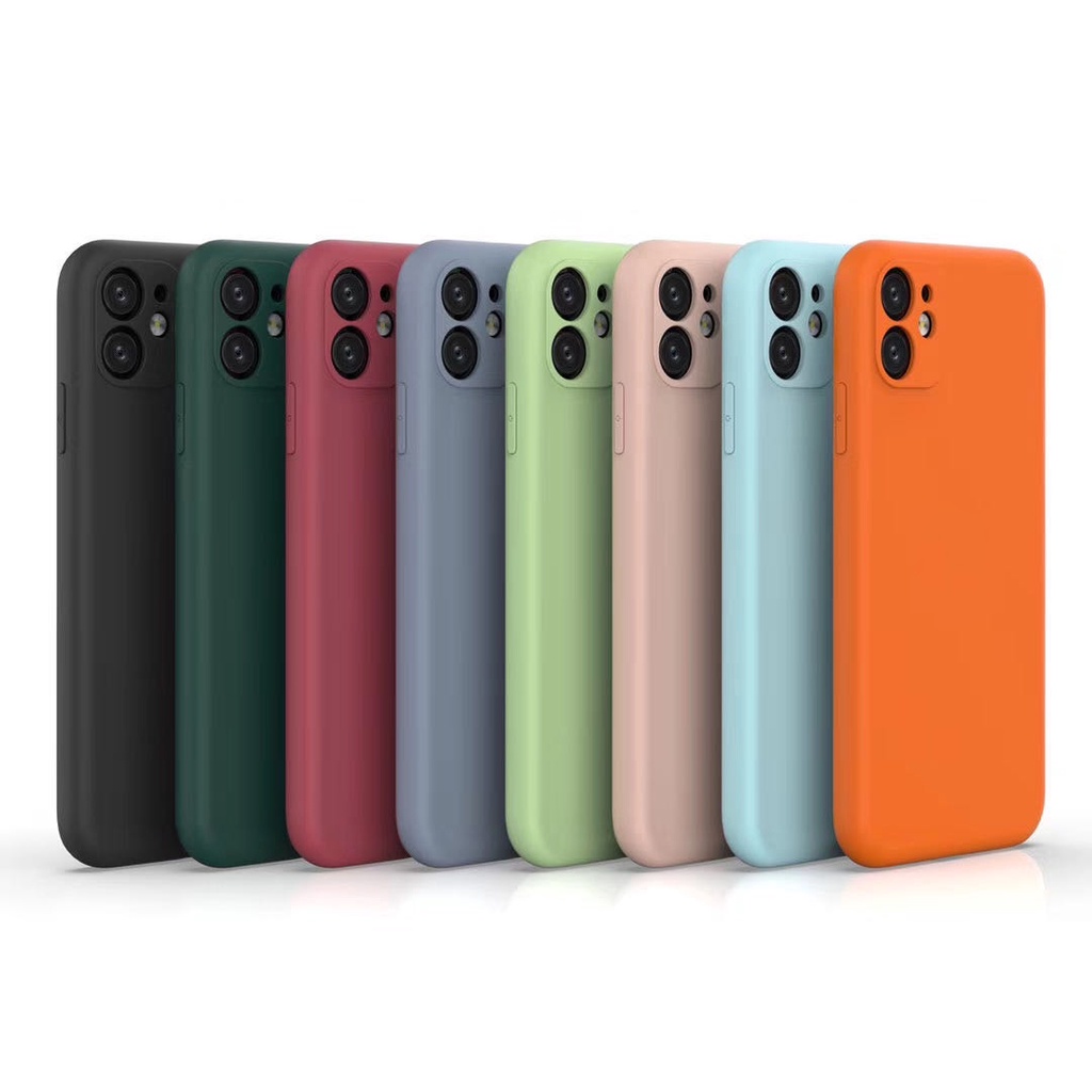 Official Original Silicone Full Casing Protection Soft Camera Protection Case Iphone 11 11 Pro 8605