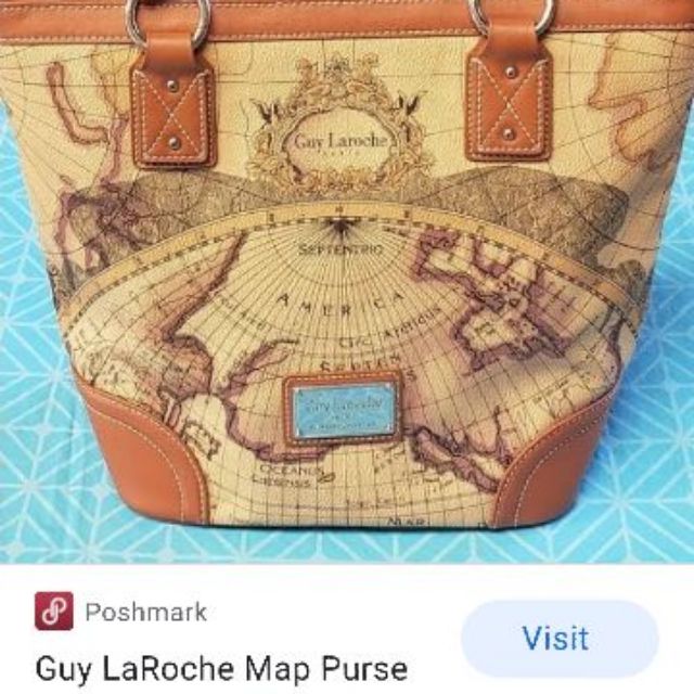 Pre-loved Guy Laroche tote bag