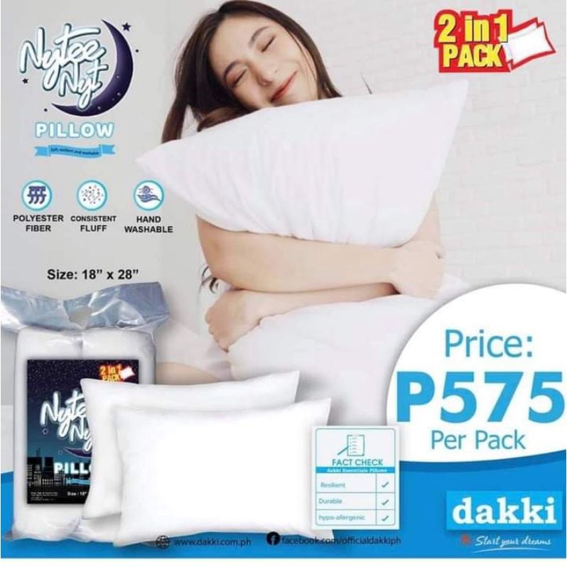 Dakki Pillows Nytee Nyt Shopee Philippines