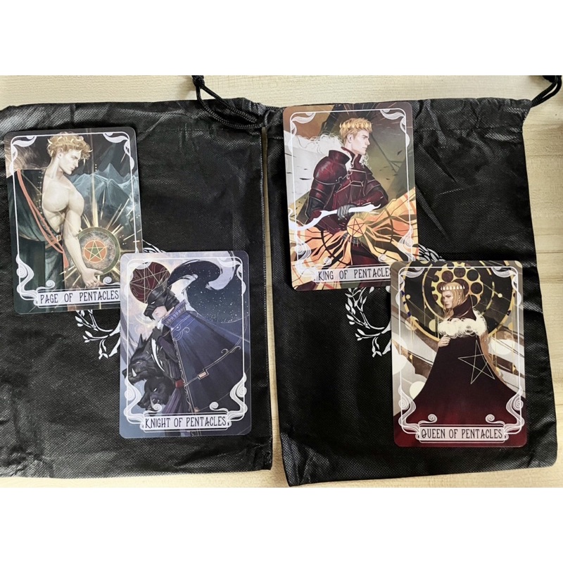 Fairyloot Tarot Cards Court Cards Set Shopee Philippines