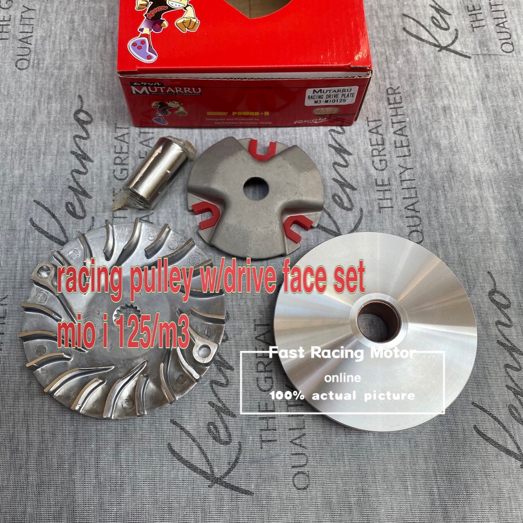 mutarru racing pulley and drive face set m3,mio i 125,soul i 125 13.5mm
