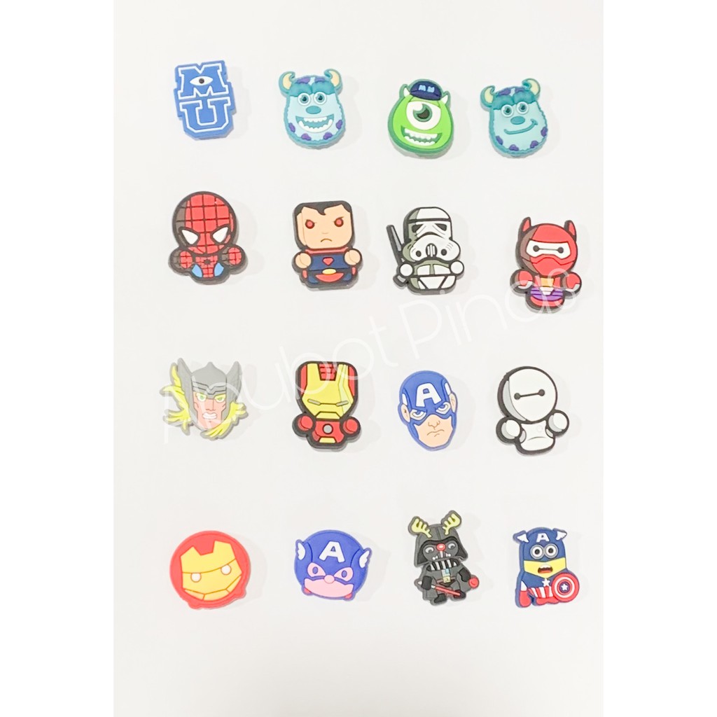 Jibbitz Marvels 2 (high quality) Shopee Philippines