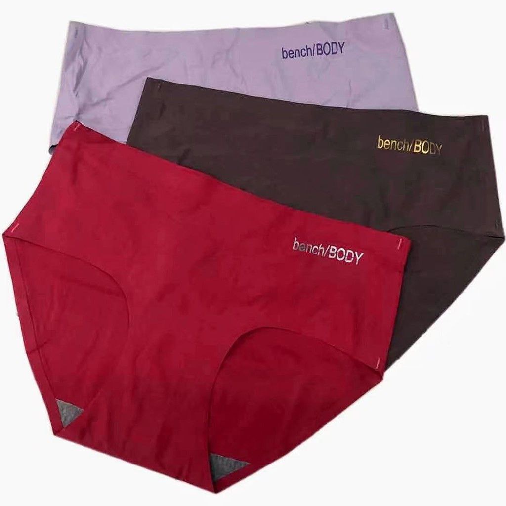 CHIC 6PCS SEAMLESS BENCH PLAIN PANTY ADULT GOOD QUALITY COD Shopee