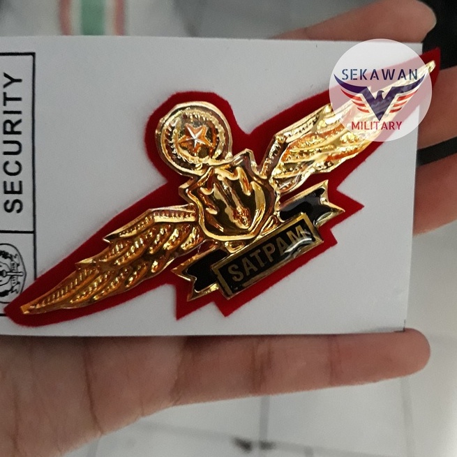 Wing Security Guard Pin Security Guard Badge | Shopee Philippines