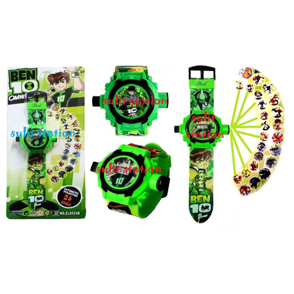 BEN 10 TEN LED LIGHTED PROJECTOR GRID VIEW GIRL FASHION KIDS DIGITAL