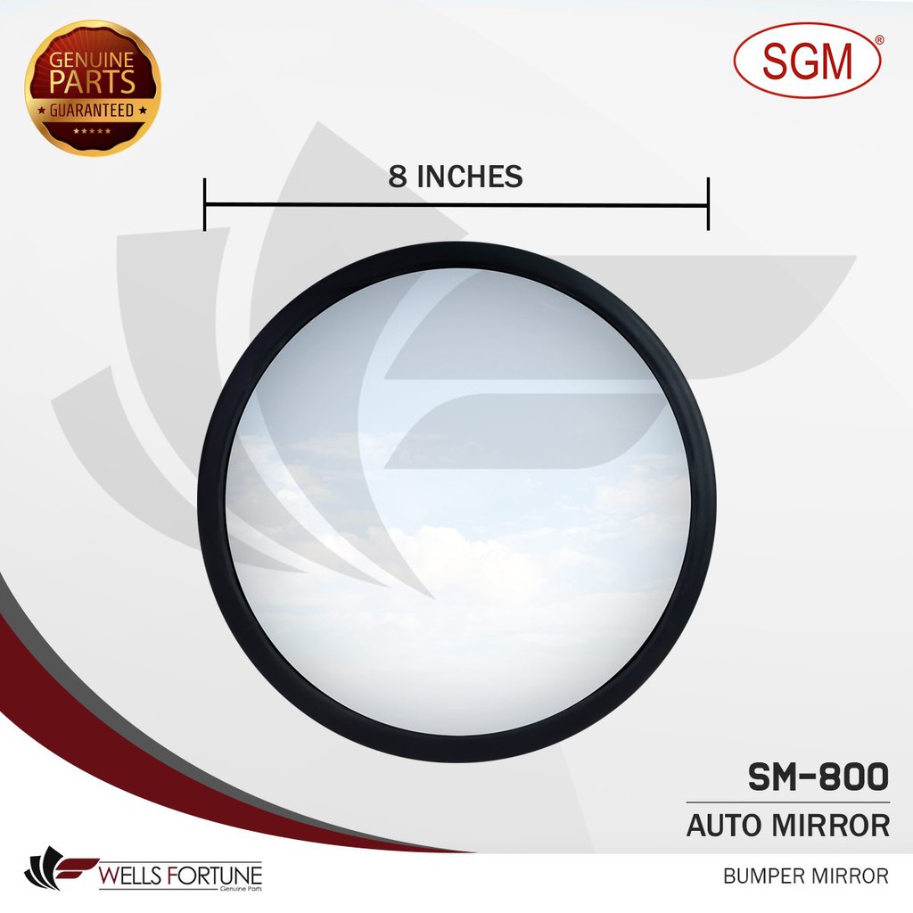 SGM BUMPER MIRROR 8" / BUMPER MIRROR 5 3/4 (1PC) Shopee Philippines
