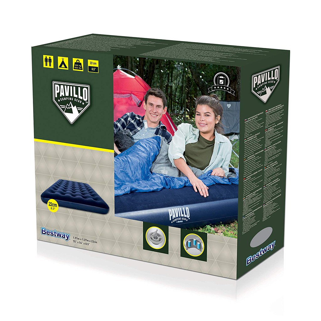 MDZZ Bestway Inflatable Air Bed (Blue) | Shopee Philippines