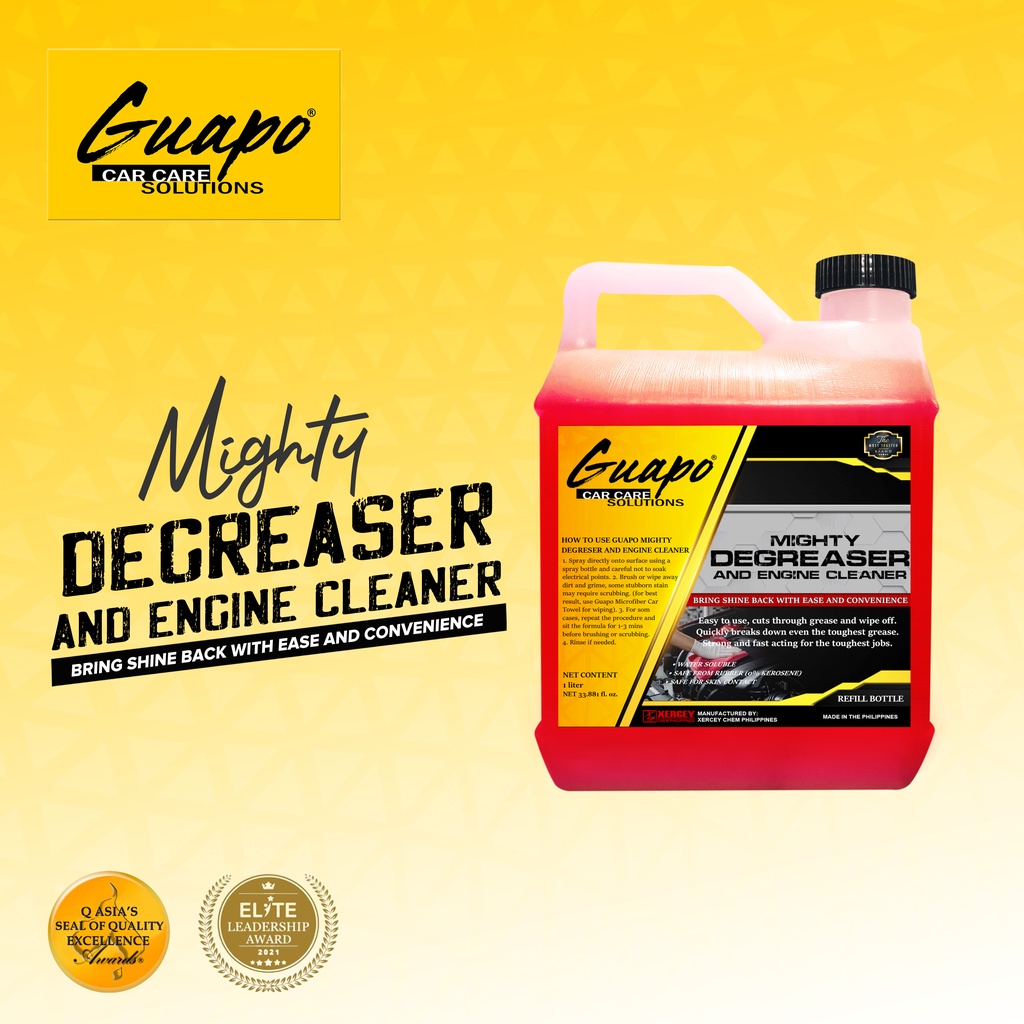 Guapo Car Care Solutions Refill BottleMighty Degreaser/Engine Cleaner