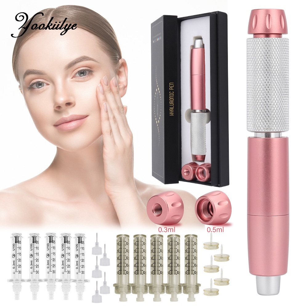 &2 In 1 Hyaluron Pen Hyaluronic Acid High Pressurized Injection Gun for
