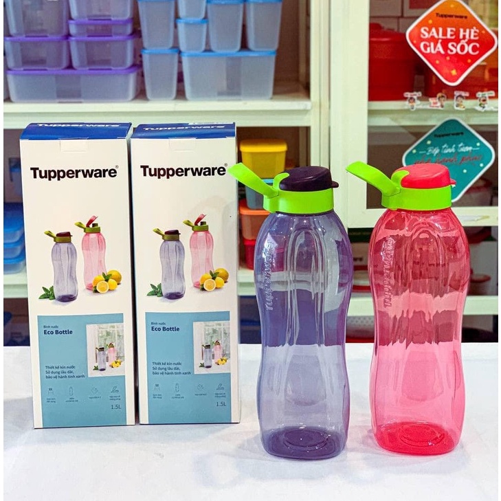 Thailand Tupper Eco Bottle 1.5L Lifetime Safe Virgin Plastic Shopee