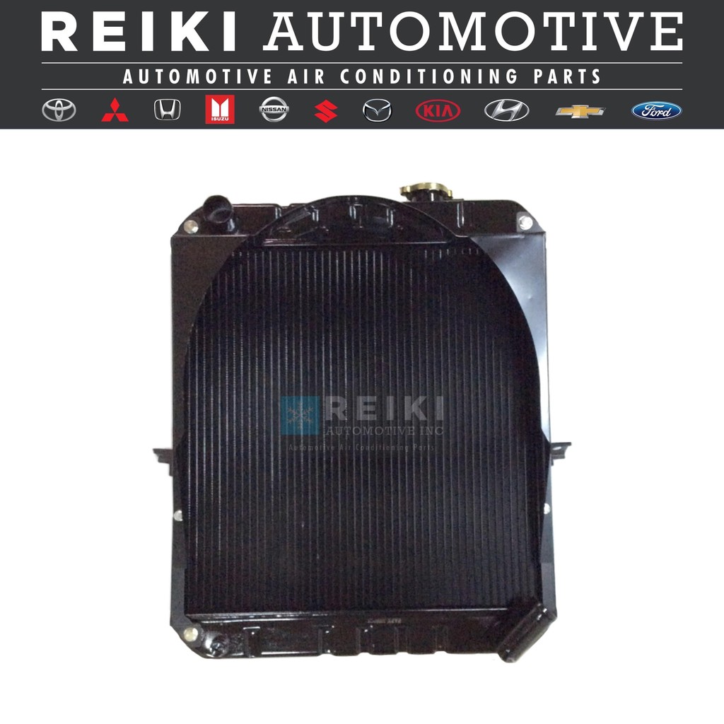 Isuzu 4BA1 (Full Allum) with Shroud M/T 5Rows Radiator Assembly (Polar ...