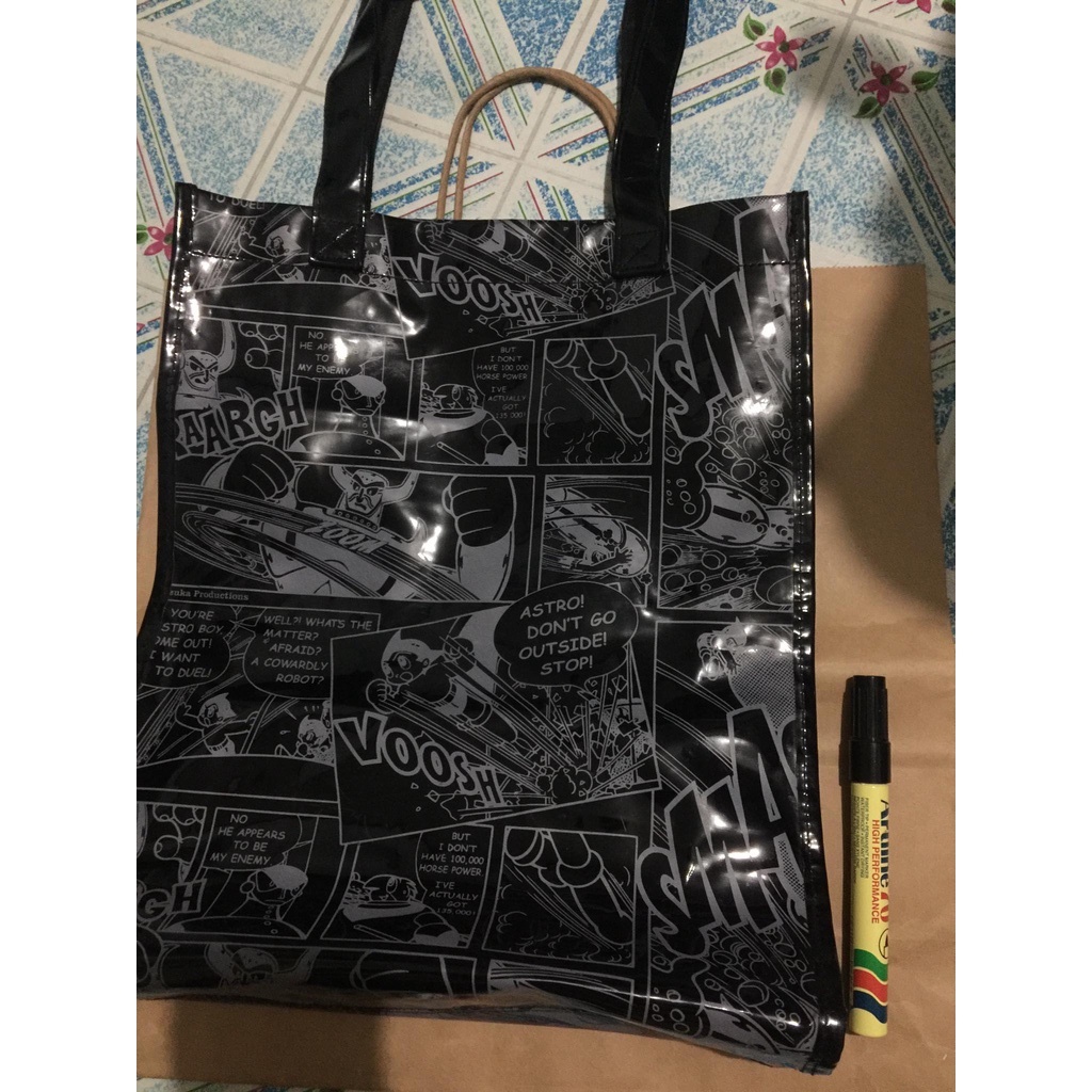 Astro Boy Tote bag Black Authentic Women's Shopee Philippines