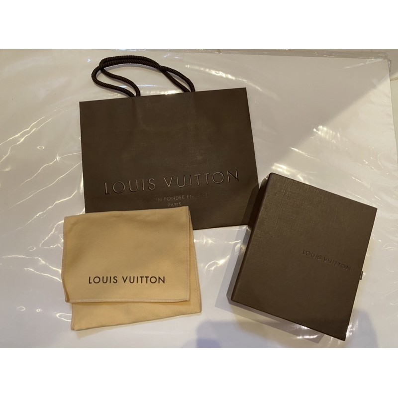 Authentic Louis Vuitton Box and Paper Bag