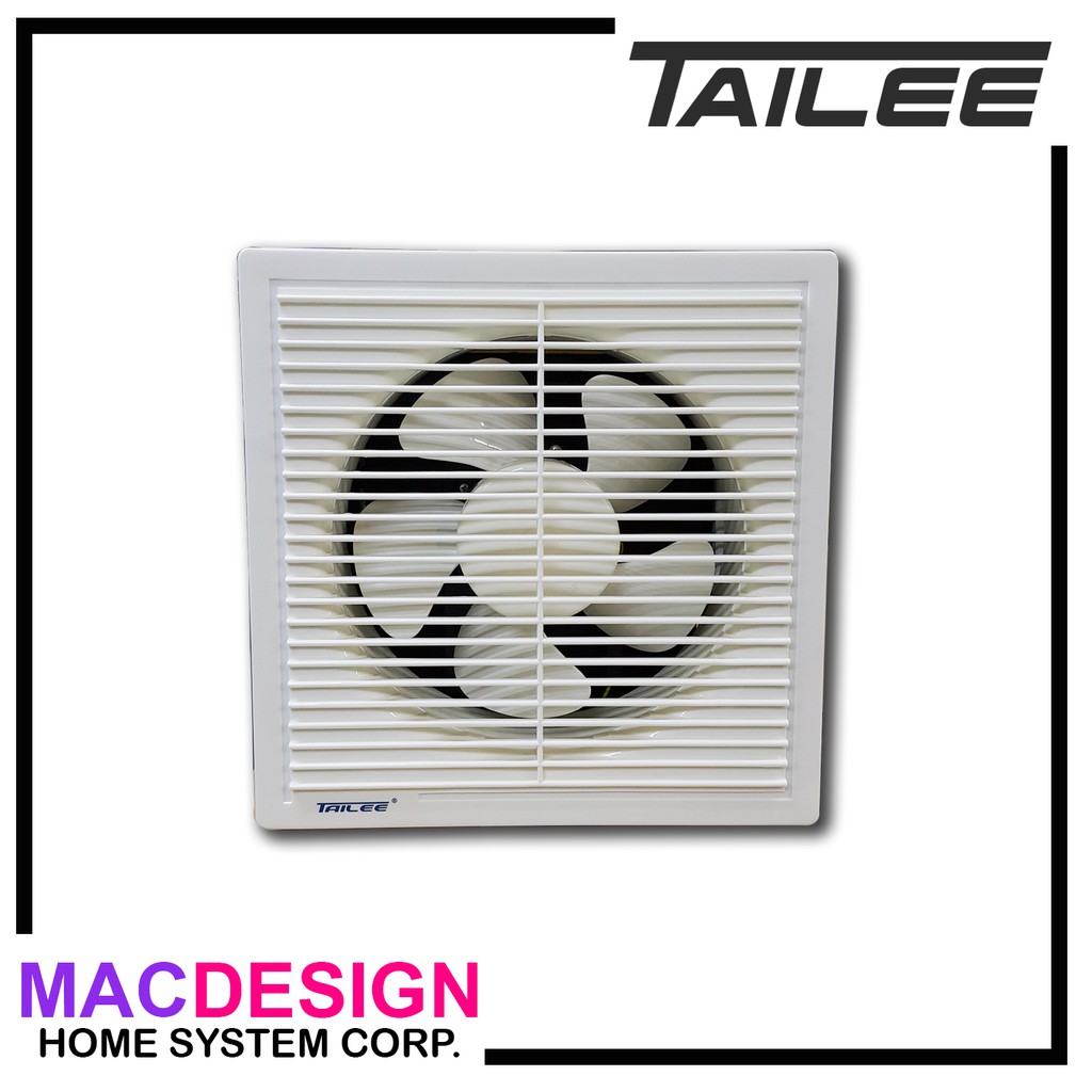 TAILEE WALL TYPE ABS EXHAUST FAN WITH GRILL 8 10 12 Shopee Philippines