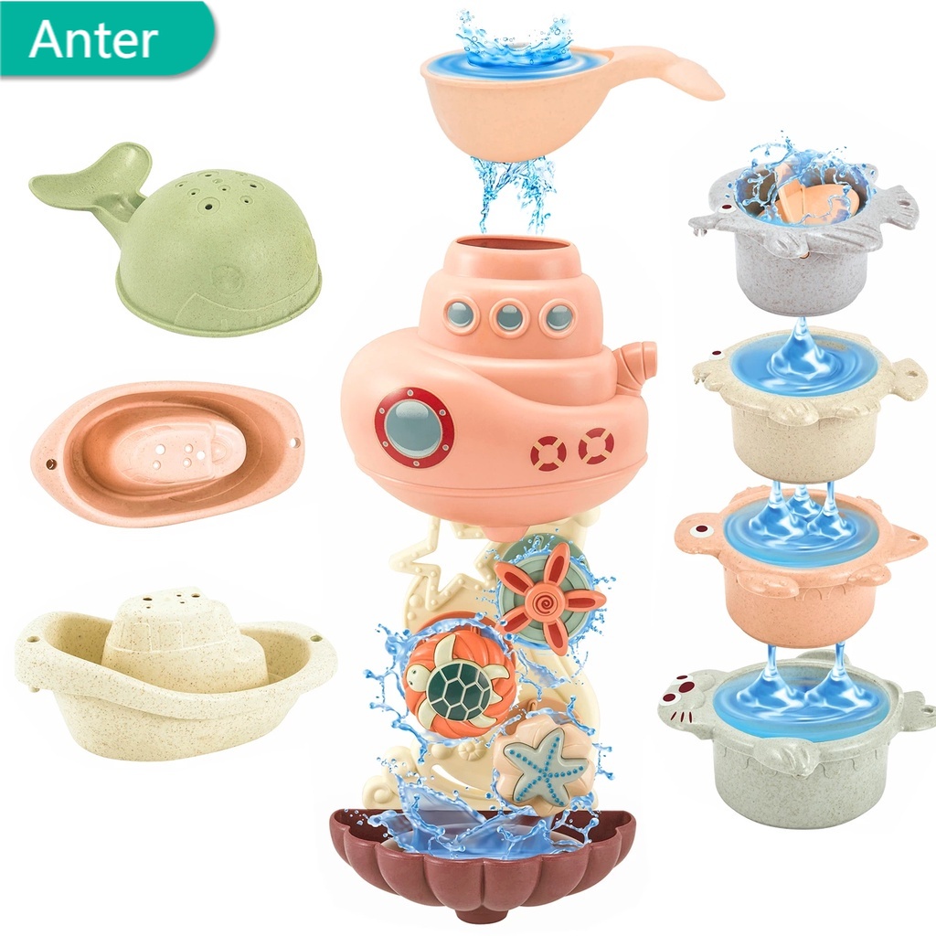 Bath Toys For Toddlers Age 1 2 3 Year Old Girl Boy, Preschool New Born Baby Bathtub Water Toys | UK - View #7
