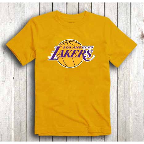 Kids on sale laker shirt