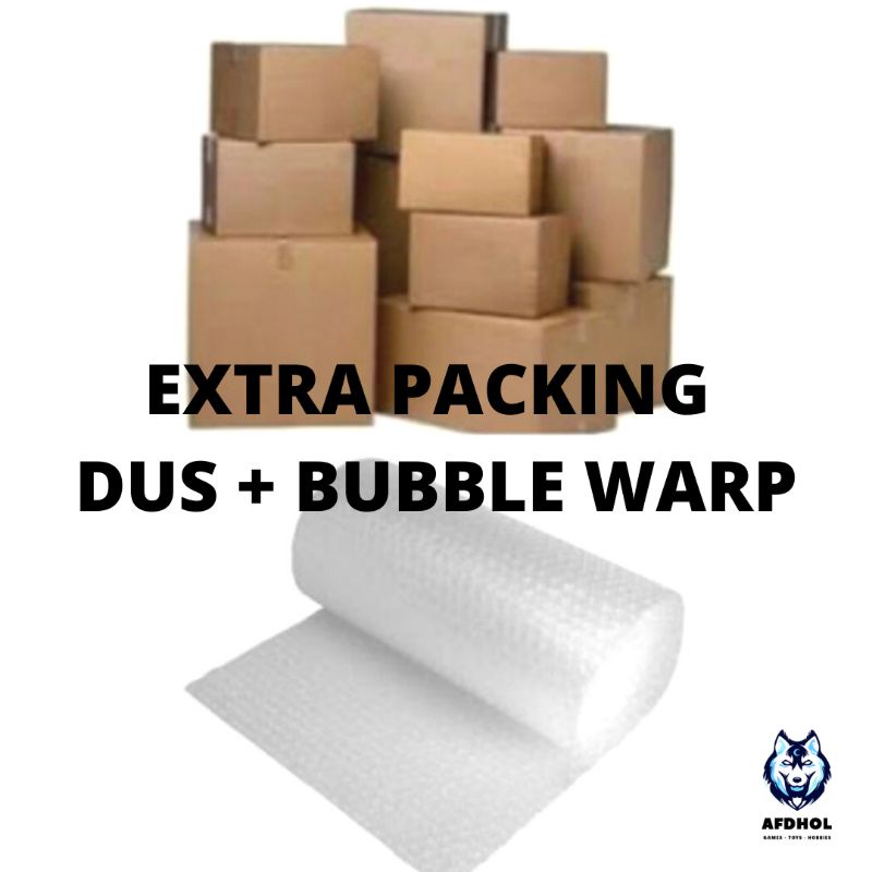 EXTRA PACKING BOX BUBBLE WARP ADDITIONAL EXTRA PACKAGING BUBBLEWARP BOX ...