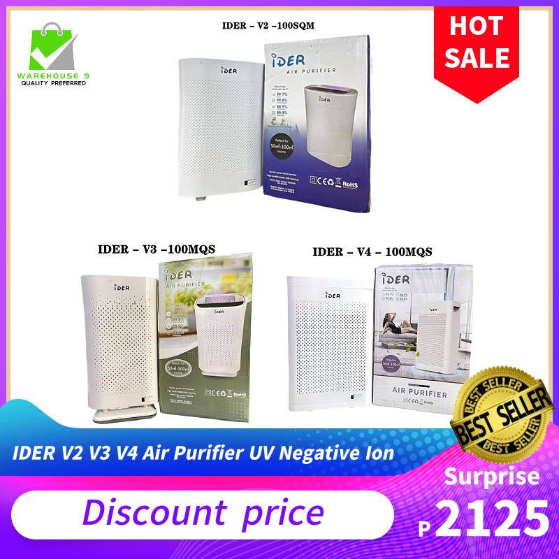 【Ready Stock】 IDER /V2 V3 V4 Air purifier with uv light 5 stage Hepa