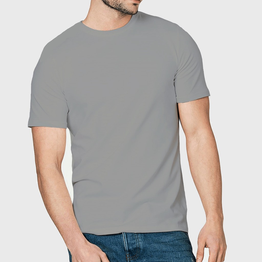 Dokie Roundneck T-Shirts (Light Gray)