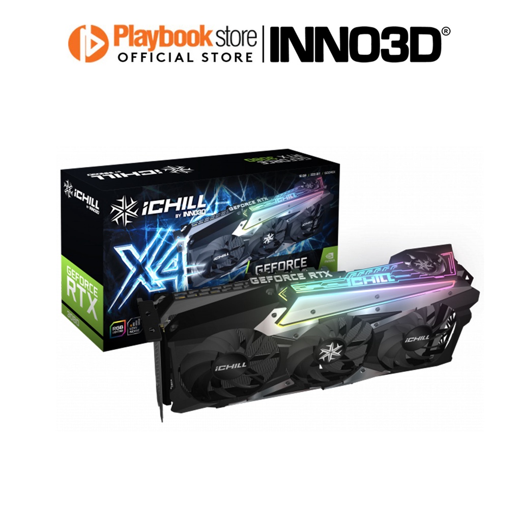 INNO3D GeForce RTX 3080 Ichill X4 DDR6 320 Bit Graphics Card (C30804 ...