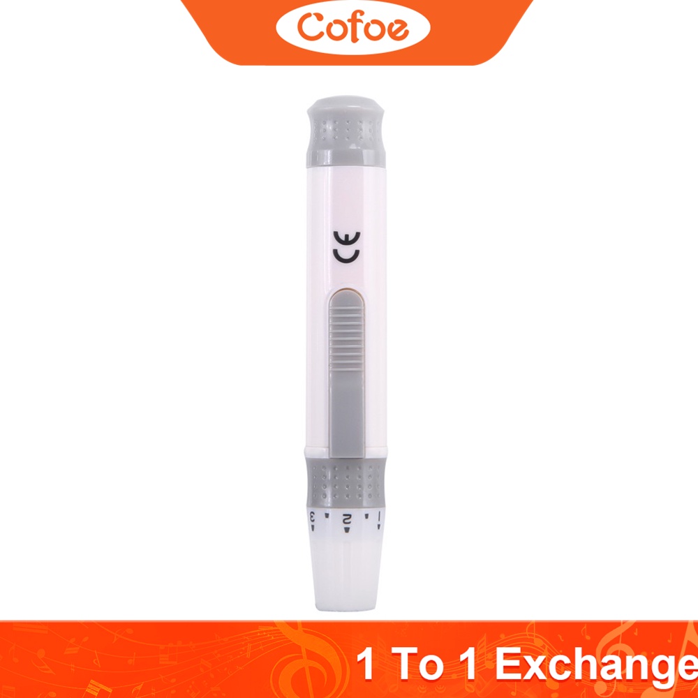 Cofoe Diabetic Testing Blood Glucose Lancets Pen Shopee Philippines