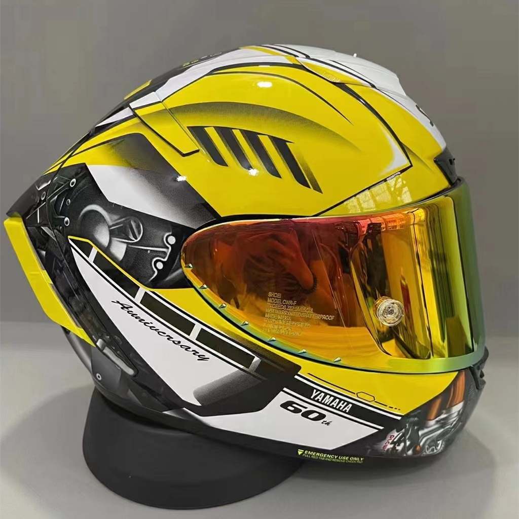 SHOEI X14 R1M / YAMAHA R1M 60th / SHOEI X14 Full Face Helmet / Shoei ...