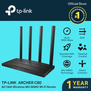 TP-LINK ROUTEUR WiFi sans fil MU-MIMO AC1200 (ARCHER C64)