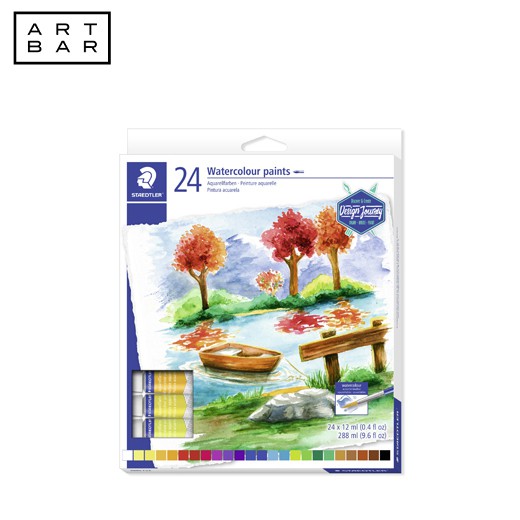 Staedtler Watercolor Paint Set 24 Colors Set 8880C24 (Paint) Art Bar