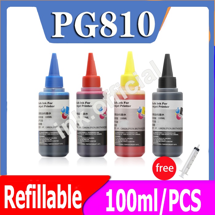 100ml ink refill for Canon iP2770 iP2772 MP237 MP245 MP258 MP268 MP276