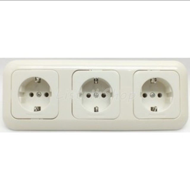 Panasonic CP Triple Socket Contains 3 Gang Wide Series | Shopee Philippines
