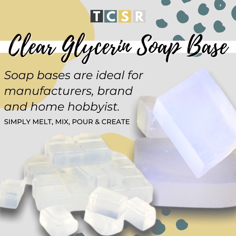 Clear store soap base