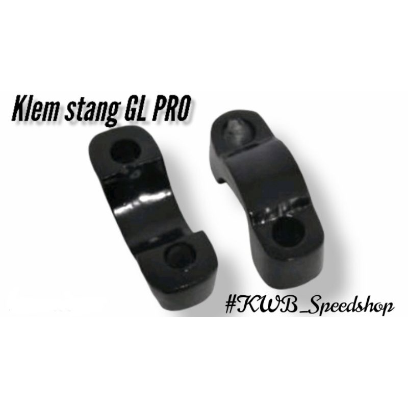 GL Pro handlebar clamps 1 set black pair | Shopee Philippines