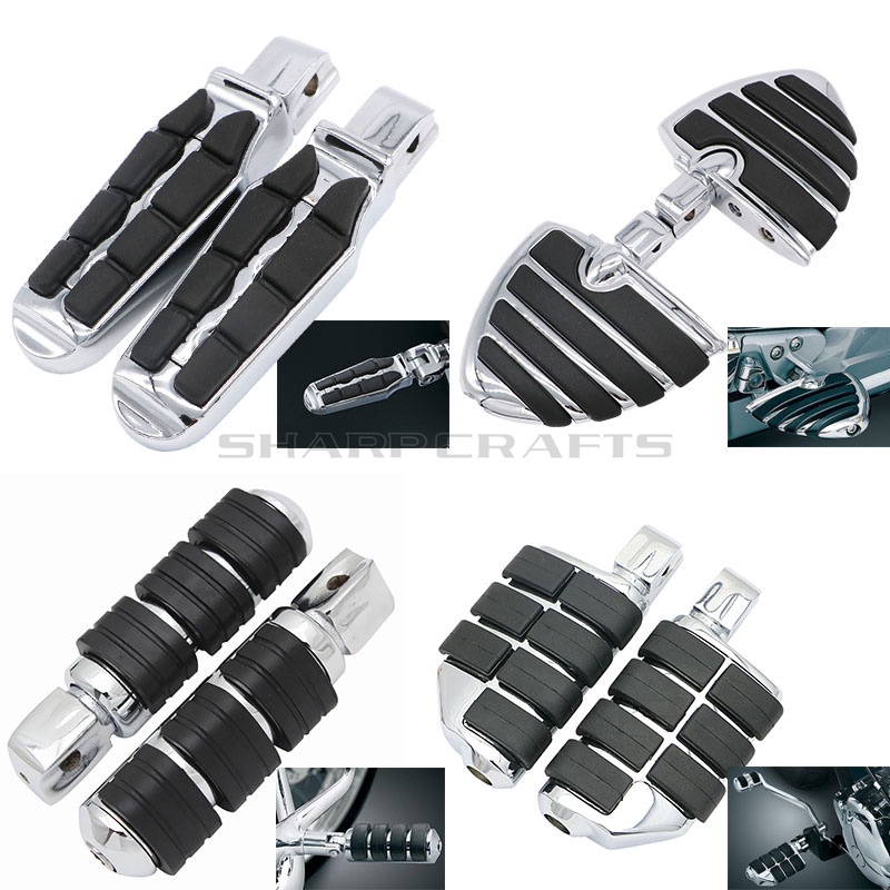 Passenger Foot Pegs FootRests For Kawasaki Vulcan 800 900 Classic ...