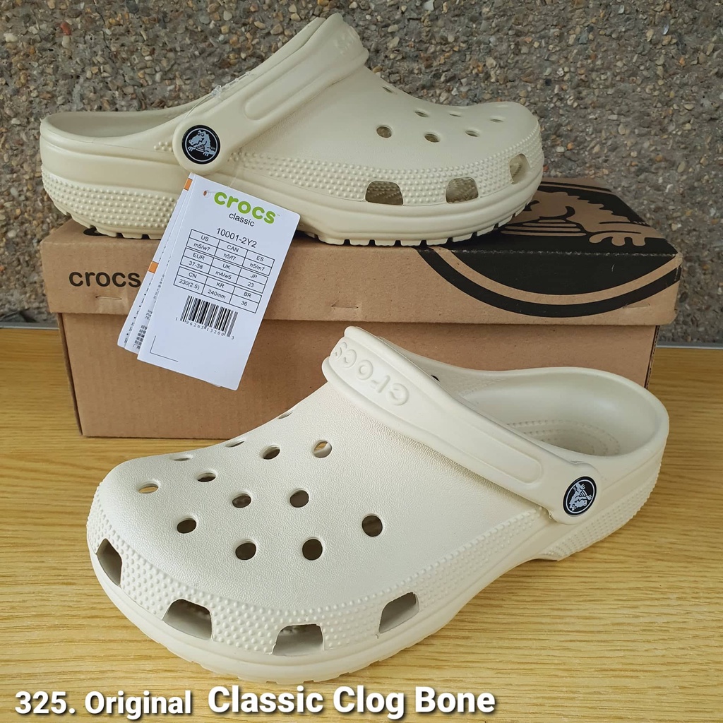 ONHAND 325. ORIGINAL Classic Clog Bone MEN WOMEN Made in China
