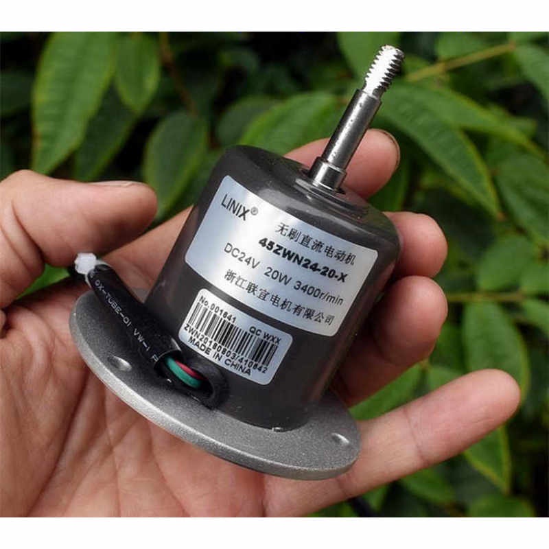 24v Strong Internal Rotor Brushless Motor PWM Speed Regulating