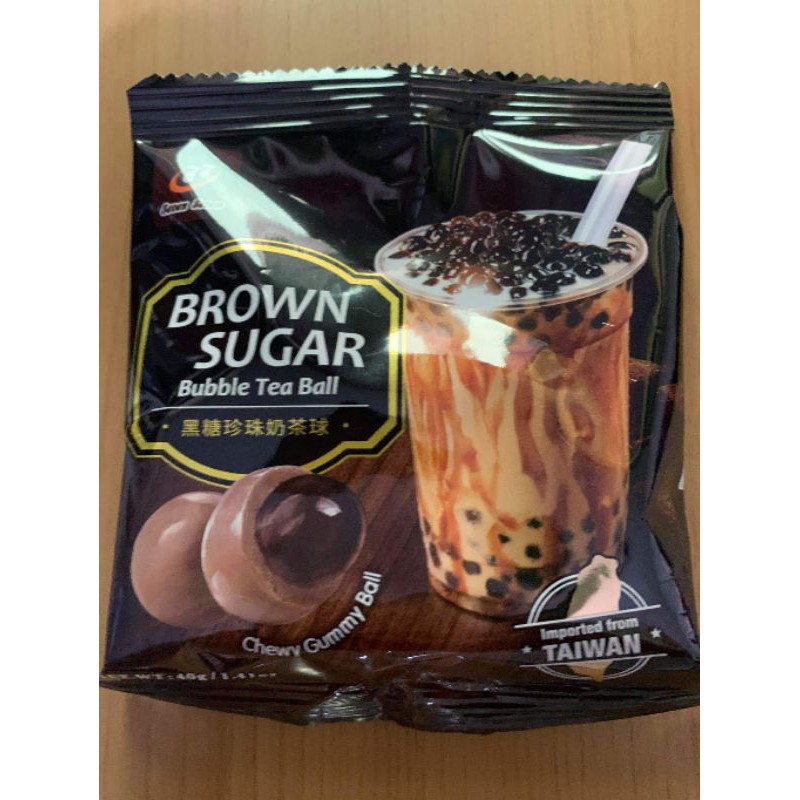 Taiwan Brown Sugar Bubble Tea Ball Pack 40g Shopee Philippines
