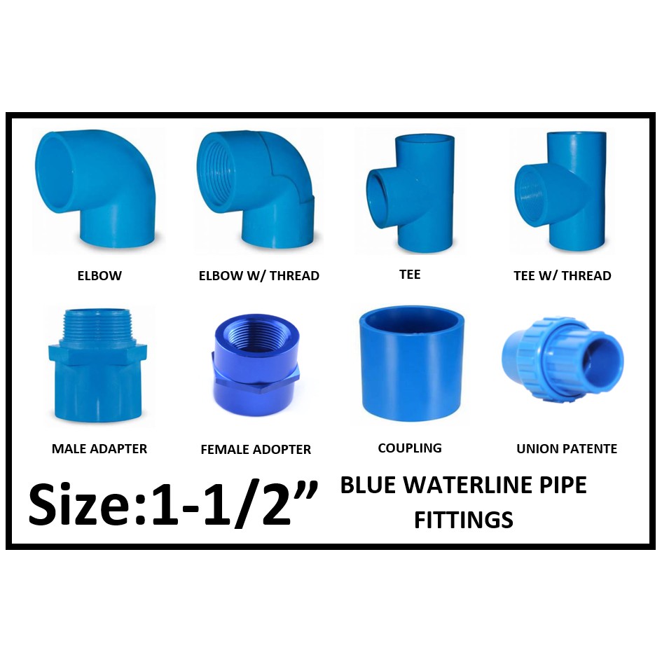 Pvc Blue Pipe 1 1 2