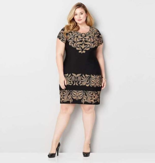 BAAO Fashion casual plus size dress..