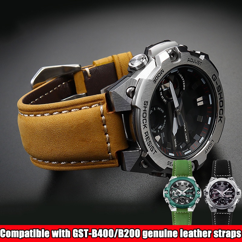 G shock replacement leather strap online