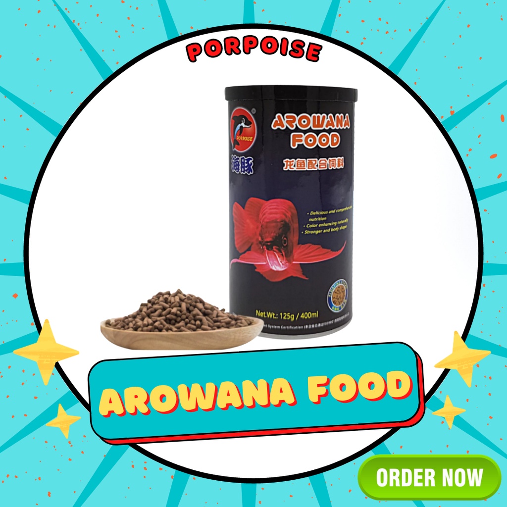 Porpoise Arowana Food Pellet 125g Discus Food 160g Shopee Philippines