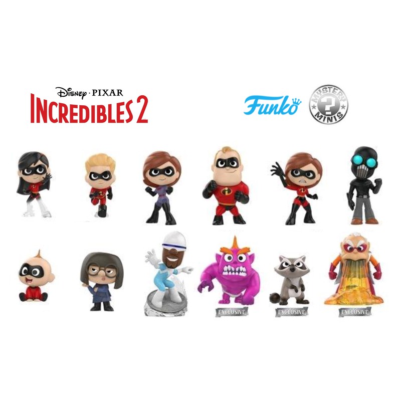 Incredibles 2 funko on sale mystery minis