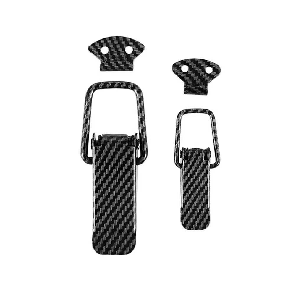 2pcs Big Size Carbon Fiber Bumper Clip Universal Car Accessories K201