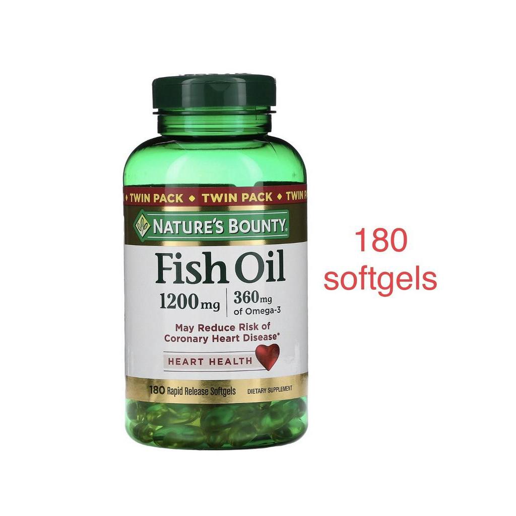 Natures Bounty Fish Oil Mg Mg Quick Release Liquid