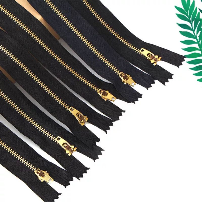 Metal Brass Zipper / Zipper Brass / Silver and Gold Shopee Philippines