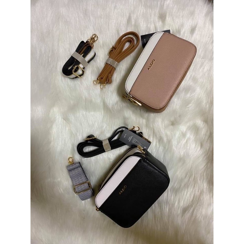 ALDO CAMERA BAG WITH 2 strap Shopee Philippines